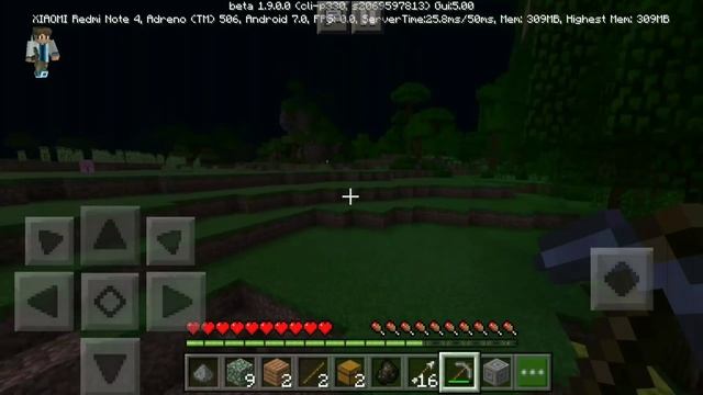 Выживание на телефоне в Minecraft PE (1.9.0.0) #1 - Встретил панду в бамбуковом лесу смотреть онлайн