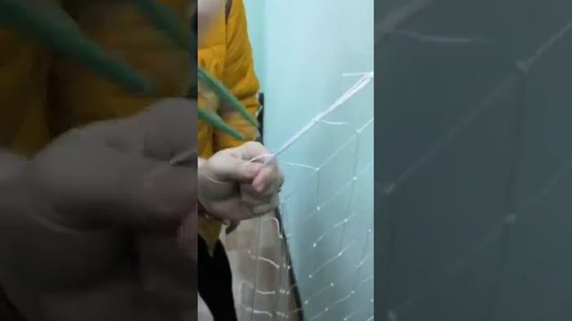 Обвязка шнуром основы для маскировочной сети смотреть онлайн