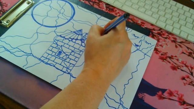Как успокоиться: рисовать нейрографику, дышать и ... смотреть онлайн