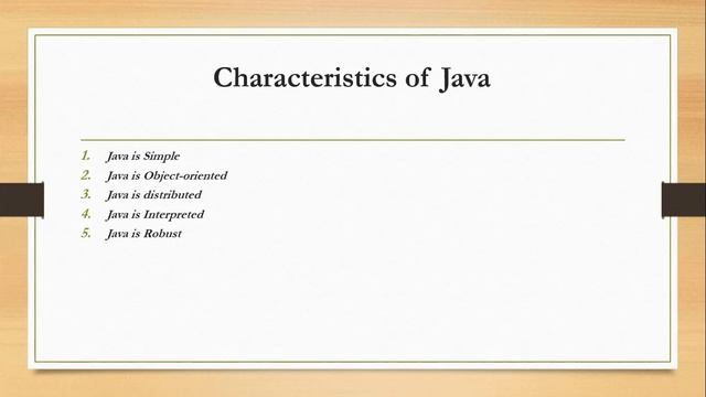 Lesson1: Java Fundamentals смотреть онлайн