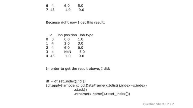 Pandas : Pandas: split list in column into multiple rows смотреть онлайн