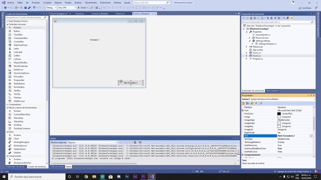 Curso C# Gráfico | Windows Forms | Crear y Abrir otro Form | Parte #31 смотреть онлайн