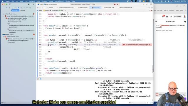 Elm-21-009: Monad Parser Combinators смотреть онлайн