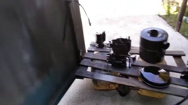 Покраска навесного оборудования на двигателе д 245 ГАЗ 3309 смотреть онлайн