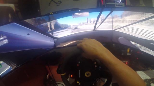 Assetto Corsa - Porsche RSR 3.0 at the GREEN HELL - Crash on the last lap on 3rd place смотреть онлайн
