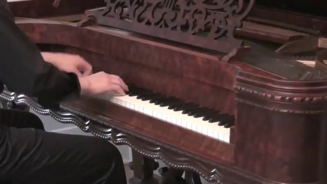 Somewhere in Time Theme on a 1870s Mathushek Square Grand Piano смотреть онлайн