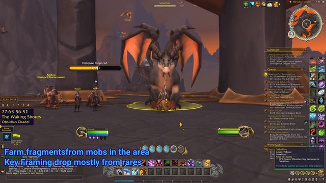 How to get Restored Obsidian Key WoW смотреть онлайн