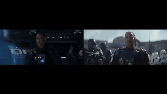 Side-by-side Mandalorian Speech vs. Moff Gideon Speech Comparison смотреть онлайн