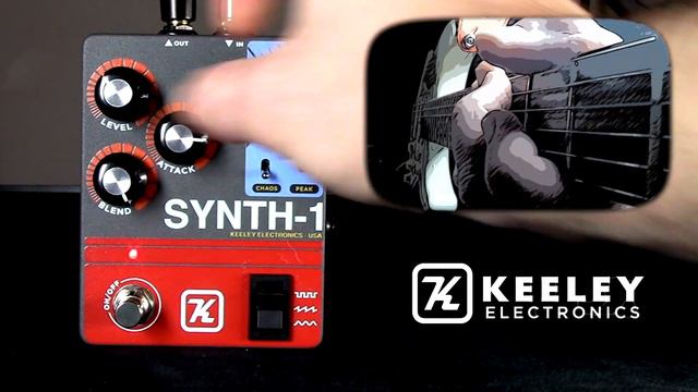 Keeley Synth-1 Reverse Attack Fuzz Wave Generator смотреть онлайн