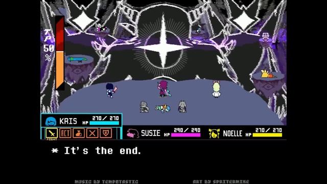 Deltarune Chapter 7 UST - The Roaring Titans смотреть онлайн