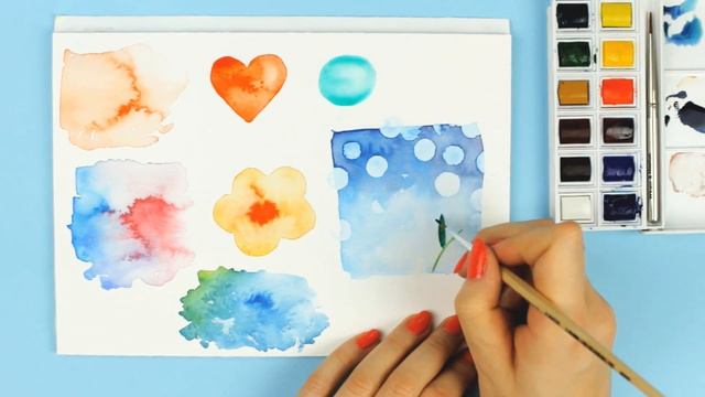 Watercolor For Beginners | Supplies & Watercolor Techniques for Beginners & Painting the Ocean смотреть онлайн