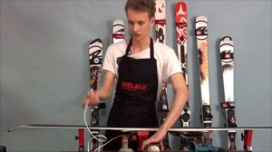 Заточка кантов. Как наточить канты прямо на горе?