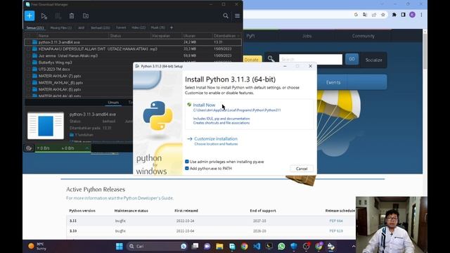cara install python di windows 11 смотреть онлайн
