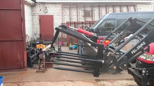 самодельные вилы для навоза на КУН