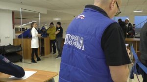 Взвешивание борцов. Кудуховский 2022.