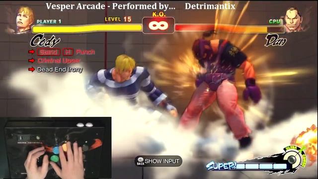 Super Street Fighter 4 Trials - Cody смотреть онлайн