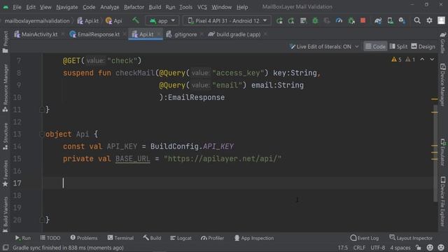 Prevent FAKE Email Address - Kotlin Android App Development - Email validation смотреть онлайн