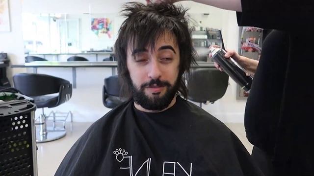 Nikki Sixx Motley Crue Hairstyle // 80s Rock Hair Cut смотреть онлайн