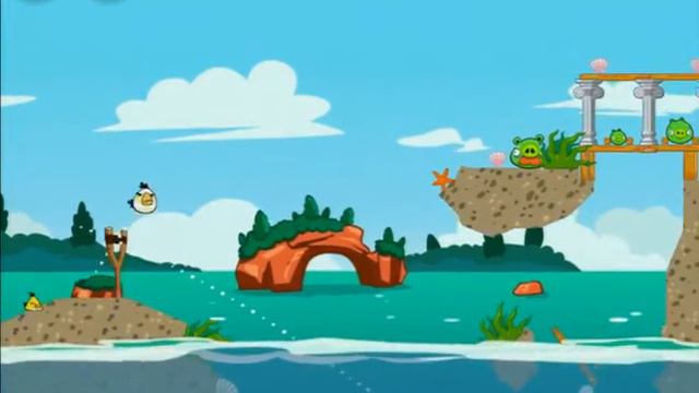 Angry Birds Seasons - Level 1-6 Piglantis 3 Star Walkthrough | WikiGameGuides смотреть онлайн