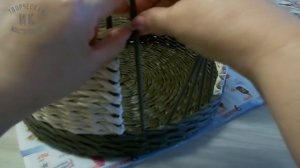 Домик для кошки из газетных трубочек/Cat lodge from newspaper tubes