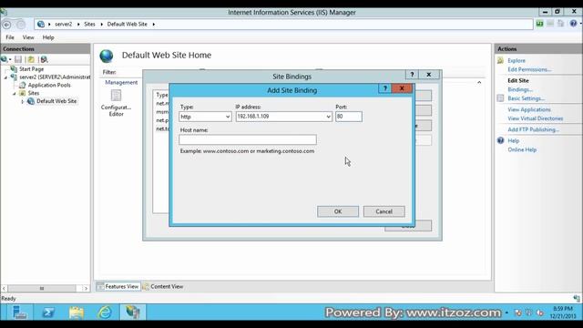 How to Configure multiple sites using multiple IP address in IIS 8 on Windows Server 2012 смотреть онлайн