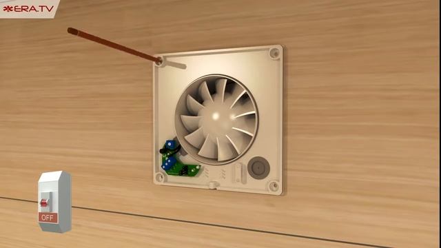 Пример монтажа вентилятора AURA MRH RU смотреть онлайн