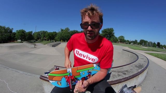 Ultimate VIDEO GAME ReVive Skateboard Setup! / Andy Schrock смотреть онлайн