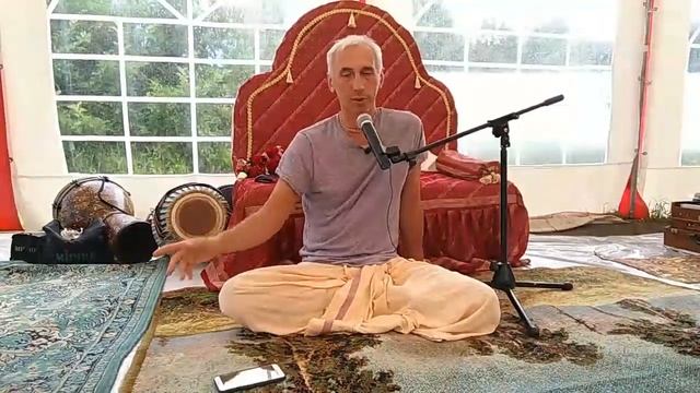 2022.07.31, "Садху-санга на Нью-Говардхане", семинар ЕМ Дамодара Пандит прабху смотреть онлайн