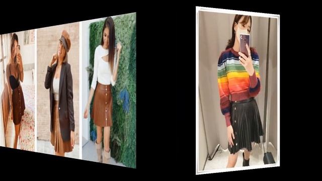Покупки одежды с AliExpress - Кожаная юбка смотреть онлайн