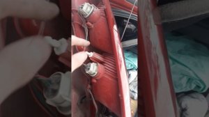 замена лампочки в задней фаре. шевролет реззо.