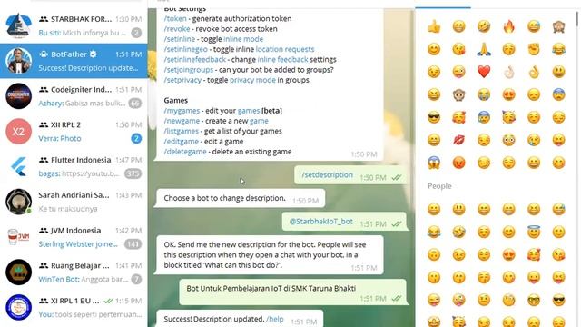 Projek Bot Telegram Dengan Python dan PHP Mysql part 1 смотреть онлайн