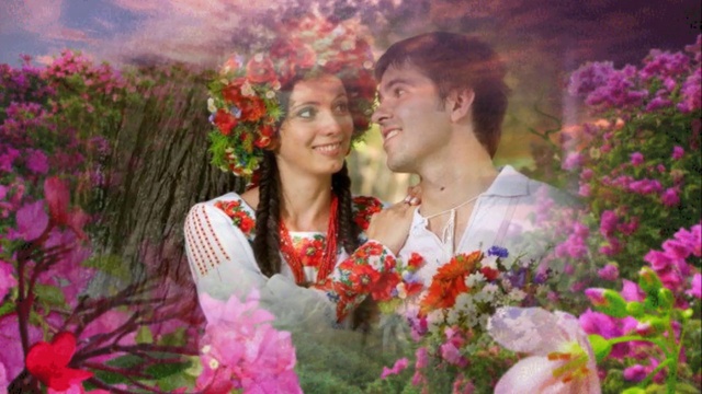 Украинская песня - Там, у вишневому саду