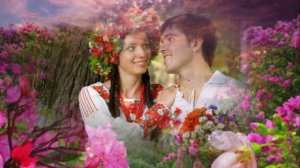 Украинская песня - Там, у вишневому саду