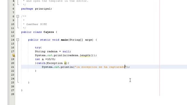 Tutorial # 19 Java NetBeans - Excepciones Parte 2 (Tipos De Excepciones Y Multiples Catch)