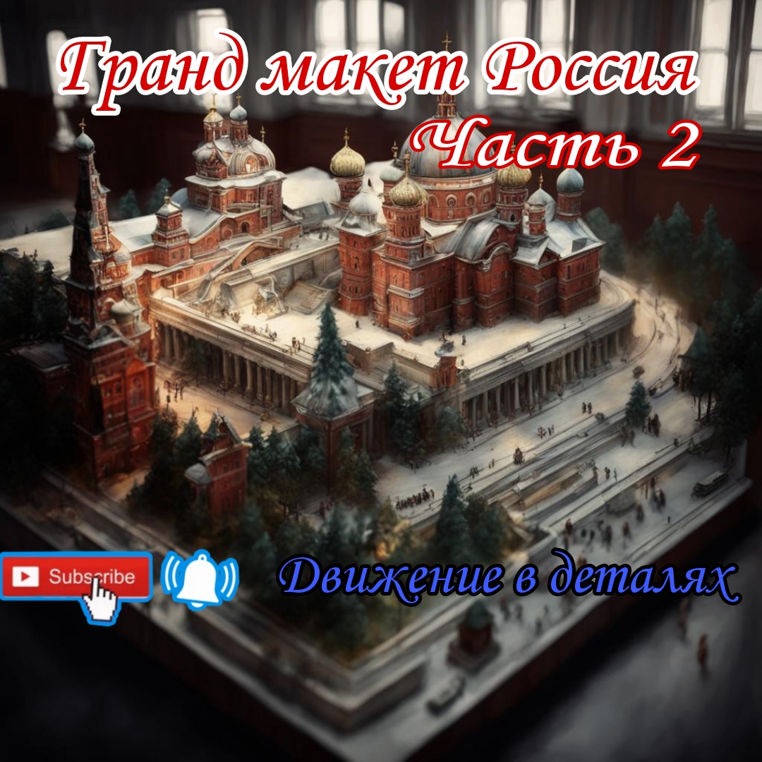 Музей "Гранд Макет" в Санкт-Петербурге. Часть 2. смотреть онлайн