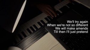 Bad Omens - Just Pretend | Piano Only Lower Key