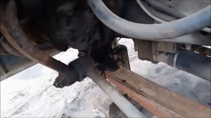 Сборка передней рессоры