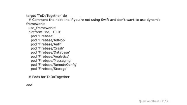 iOS : ld: framework not found after pod install смотреть онлайн