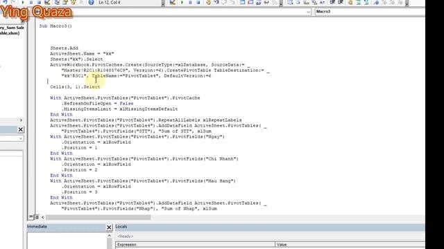 VBA Exel Macro|Bài 32|Cách Tạo Bảng Pivot - Table Bằng VBA| Ứng Dụng Trong Lọc Dữ Liệu смотреть онлайн