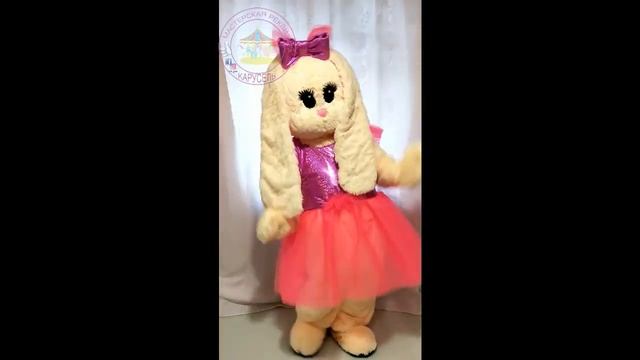 Mascot costume Banny Mi custome made Ростовая кукла Зайка Ми смотреть онлайн