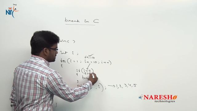 Break Statement in C | C Language Tutorials смотреть онлайн