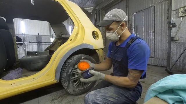 подготовка к покраске часть 3 Lifan Smily (Жизнь китайца) смотреть онлайн