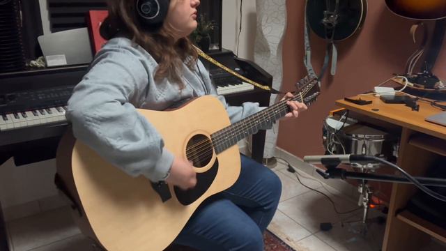 12 strings guitar - SIGMA DM-12E by Martin Guitars смотреть онлайн