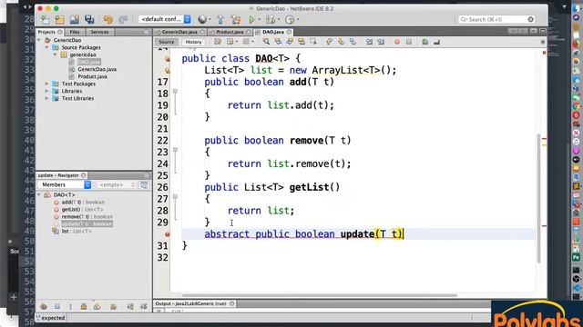 Java cơ bản - V8.04 - Sử dụng Generic interface trong Java смотреть онлайн