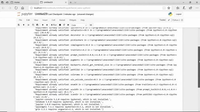18 Running SQL in Jupyter notebook смотреть онлайн