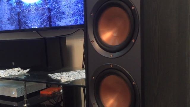 klipsch reference r620f bass test/review смотреть онлайн