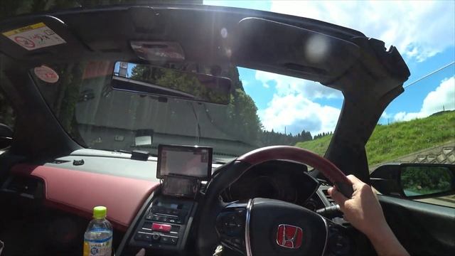 【S660ドライブ】土屋圭市さんも走るハチ高原ヒルクライムのコースをドライブ。