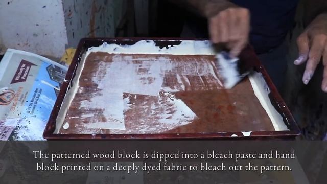 Block Printing on Fabric: The Making of Starry Nights | Resist Printing смотреть онлайн