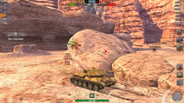 WOT BLITZ: ОБЗОР Т-34-85. ТАНК ПОБЕДЫ смотреть онлайн