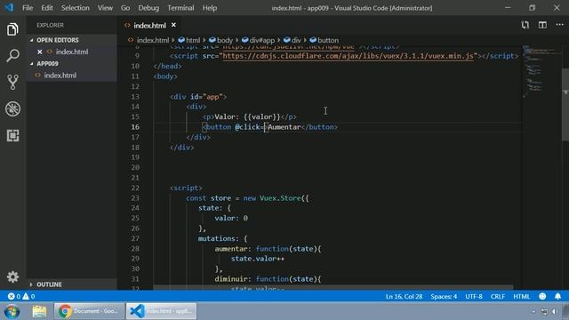 045 - VueJS - VUEX MUTATIONS COM PARÂMETROS смотреть онлайн